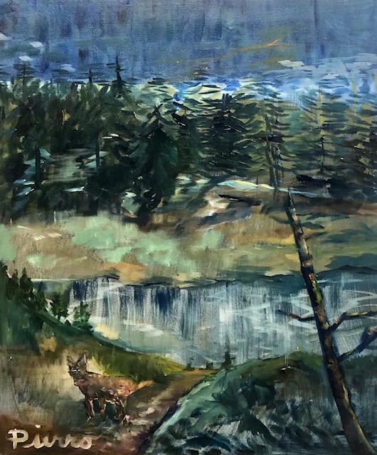 une halte dans un soir soyeux